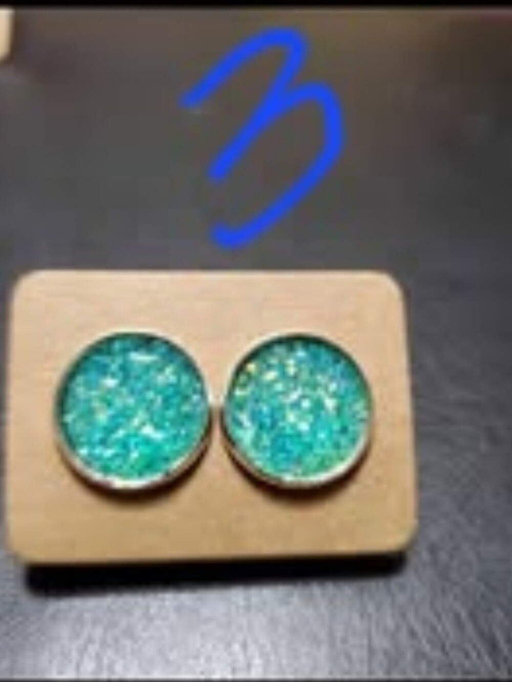 Women's Druzy Earrings - Picture 9 of 14